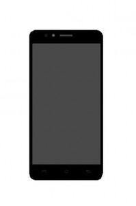 Lcd With Touch Screen For Lava A73 Black By - Maxbhi.com