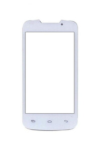Replacement Front Glass For Lava Iris 402 Black By - Maxbhi.com