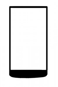 Replacement Front Glass For Oppo N1 Mini White By - Maxbhi.com