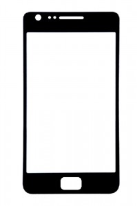 Replacement Front Glass For Samsung Galaxy S2 I9100t Black By - Maxbhi.com