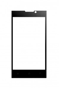 Replacement Front Glass For Intex Aqua Eco 3g Black By - Maxbhi.com