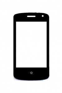 Replacement Front Glass For Spice Fire One Mifx1 White By - Maxbhi.com