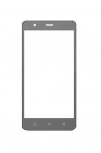 Replacement Front Glass For Zen Admire Joy White By - Maxbhi.com
