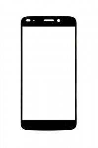 Replacement Front Glass For Oukitel U10 Black By - Maxbhi.com