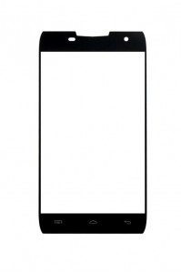 Replacement Front Glass For Doogee T5 Lite Black By - Maxbhi.com