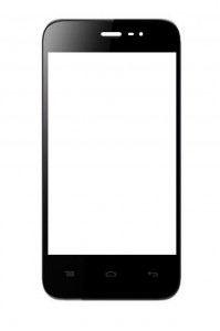 Replacement Front Glass For Fly F41s Black By - Maxbhi.com