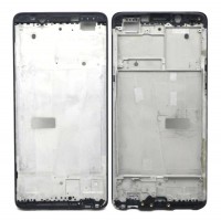 Lcd Frame Middle Chassis For Oppo Realme 1 Black By - Maxbhi Com