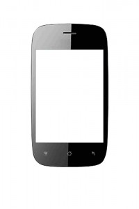 Lcd With Touch Screen For Intex Aqua 3.2 Blue By - Maxbhi.com