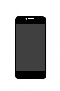 Lcd With Touch Screen For Panasonic Love T35 Black By - Maxbhi.com