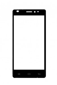 Replacement Front Glass For Intex Aqua Life 2 Black By - Maxbhi.com