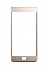 Replacement Front Glass For Lenovo P2 Champagne By - Maxbhi.com