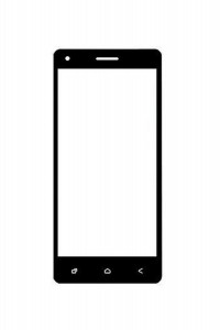Replacement Front Glass For Sansui U55 Black By - Maxbhi.com