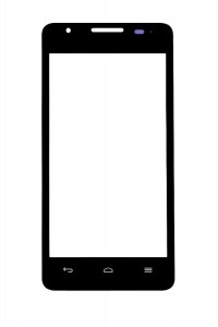 Replacement Front Glass For Huawei Ascend G525 Black By - Maxbhi.com
