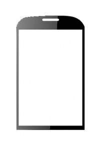 Replacement Front Glass For Karbonn Kt21 White By - Maxbhi.com