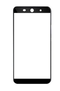 Replacement Front Glass For Wileyfox Swift 2 Plus Black By - Maxbhi.com