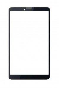 Replacement Front Glass For Izotron Mi7 Hero Beta Black By - Maxbhi.com