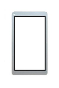 Replacement Front Glass For Migadgets Mq7w White By - Maxbhi.com