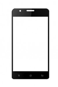 Replacement Front Glass For Trio T41 Selfie 2 Black By - Maxbhi.com