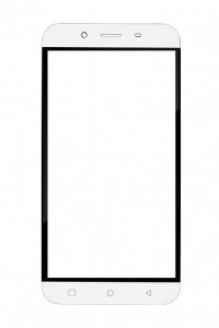Replacement Front Glass For Micromax Q391 Canvas Doodle 4 White By - Maxbhi Com