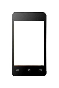 Touch Screen Digitizer For Lava Iris 350m Black By - Maxbhi.com