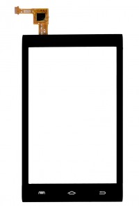 Touch Screen Digitizer For Intex Aqua 5x Black By - Maxbhi Com