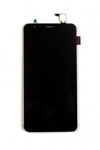 Lcd With Touch Screen For Doogee Y6 Max Black By - Maxbhi.com