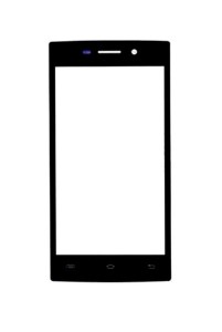 Replacement Front Glass For Vivo Y15s Black By - Maxbhi.com