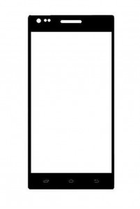 Replacement Front Glass For Spice Xplore 525q White By - Maxbhi.com