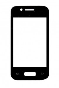 Replacement Front Glass For Yxtel G926 Black By - Maxbhi.com