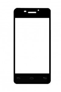 Replacement Front Glass For Celkon Campus Buddy A404 White By - Maxbhi.com