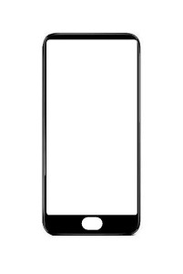 Replacement Front Glass For Xiaomi Mi7 Plus Black By - Maxbhi.com