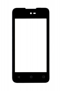 Replacement Front Glass For Micromax Bolt D304 White By - Maxbhi.com