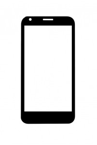Replacement Front Glass For Asus Padfone 2 A68 Black By - Maxbhi.com