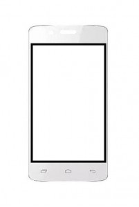 Replacement Front Glass For Onida I407 White By - Maxbhi.com