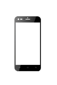 Touch Screen Digitizer For Lava Iris 705 Black By - Maxbhi Com