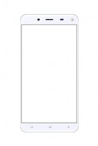 Replacement Front Glass For Mobiistar Zumbo S2 White By - Maxbhi Com