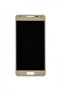 Lcd With Touch Screen For Samsung Galaxy Alpha Gold By - Maxbhi.com