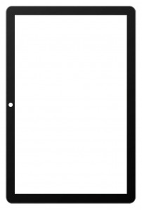 Replacement Front Glass For Blackview Tab 70 Wifi Black By - Maxbhi Com