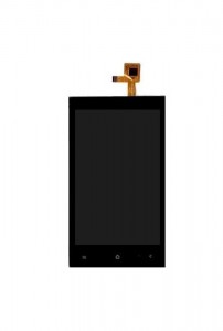 Lcd With Touch Screen For Spice Stellar 439 White By - Maxbhi.com