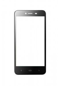 Replacement Front Glass For Phicomm Energy 653 Black By - Maxbhi.com