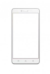 Replacement Front Glass For Lenovo K6 Note White By - Maxbhi.com