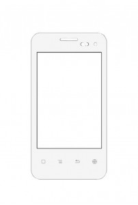 Replacement Front Glass For Spice Mi355 Stellar Craze Black By - Maxbhi.com