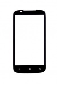 Replacement Front Glass For Lenovo A630 Black By - Maxbhi.com