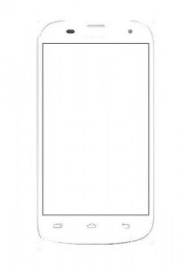 Replacement Front Glass For Infinix Surf Spice X403 White By - Maxbhi.com