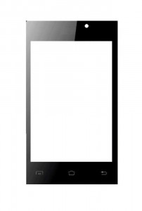 Replacement Front Glass For Intex Crystal 701 White By - Maxbhi.com