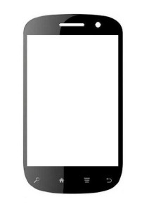 Replacement Front Glass For Celkon A95 Pro Black By - Maxbhi.com
