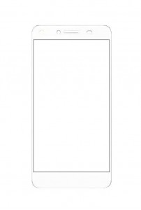 Replacement Front Glass For Honor Bee 4g White By - Maxbhi.com