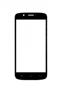 Replacement Front Glass For Prestigio Multiphone 5504 Duo Black By - Maxbhi.com