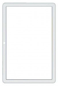 Touch Screen Digitizer For Honor Tab 7 Grey By - Maxbhi Com