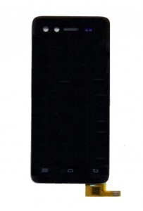 Lcd With Touch Screen For Infocus M2 4g White By - Maxbhi.com